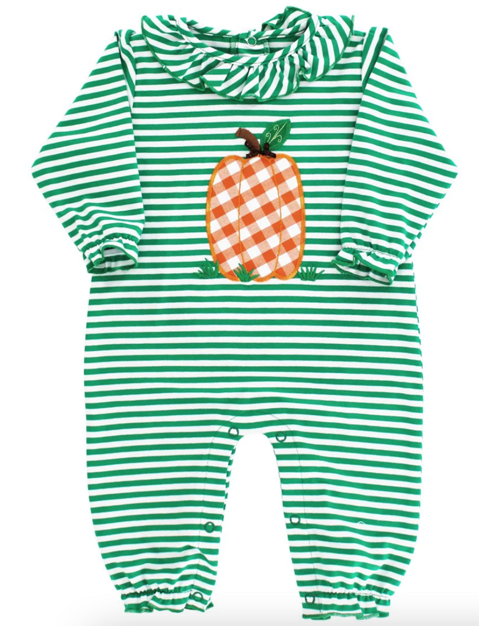 LR0936 Halloween pumpkin western girl romper 202404 preorder