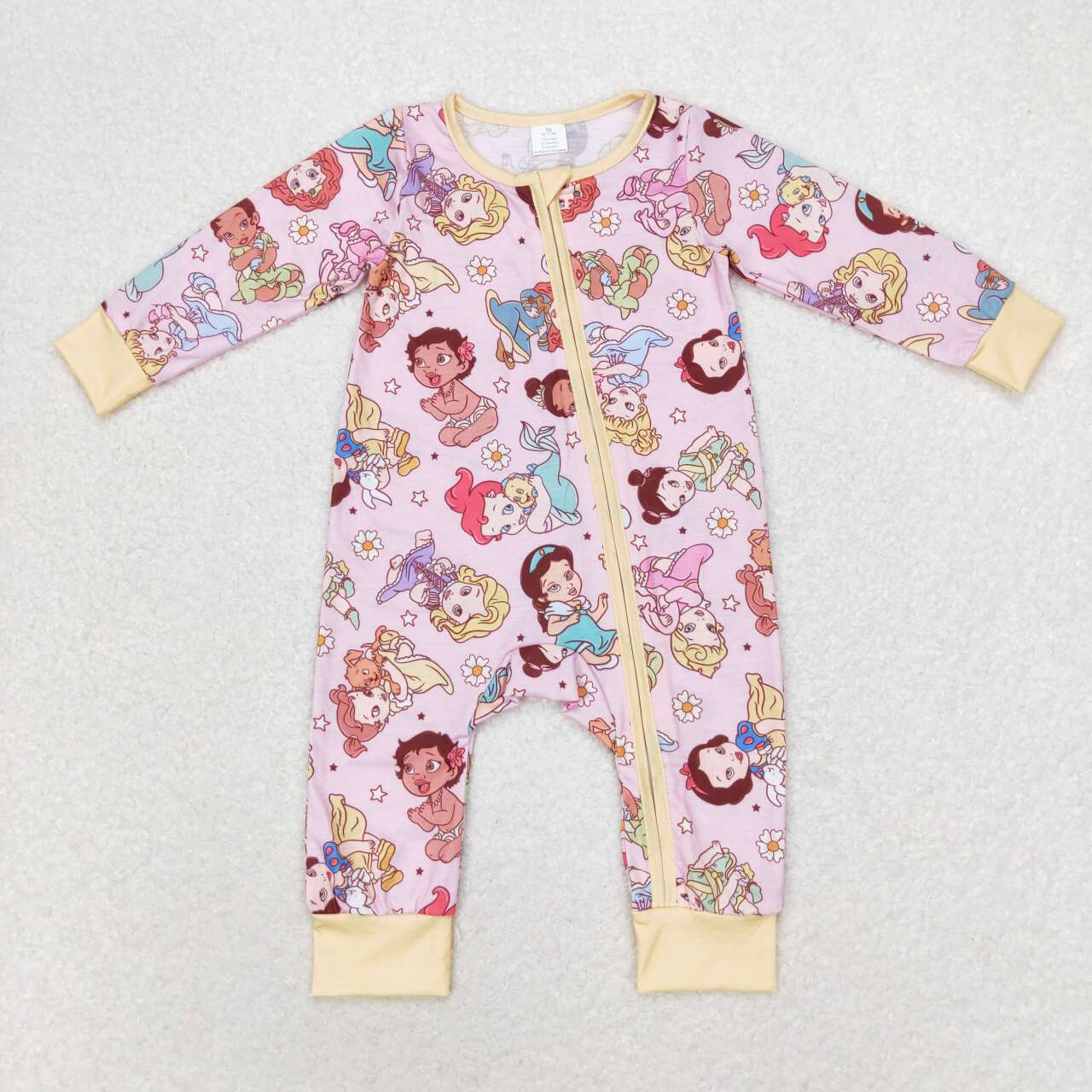 LR0968 Bamboo princess cartoon girl romper 202406 RTS