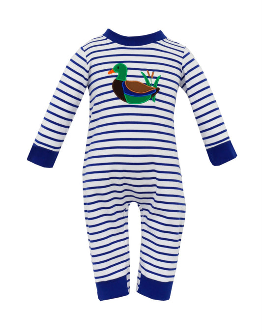 LR0985 duck boy romper 202405 preorder