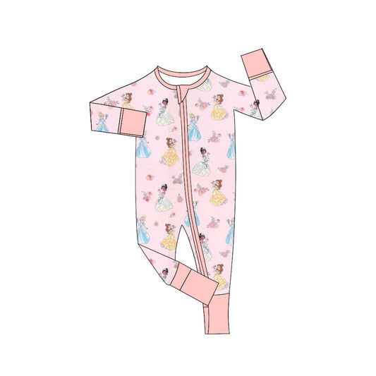 LR0989 princess Disney girl romper 202405 preorder