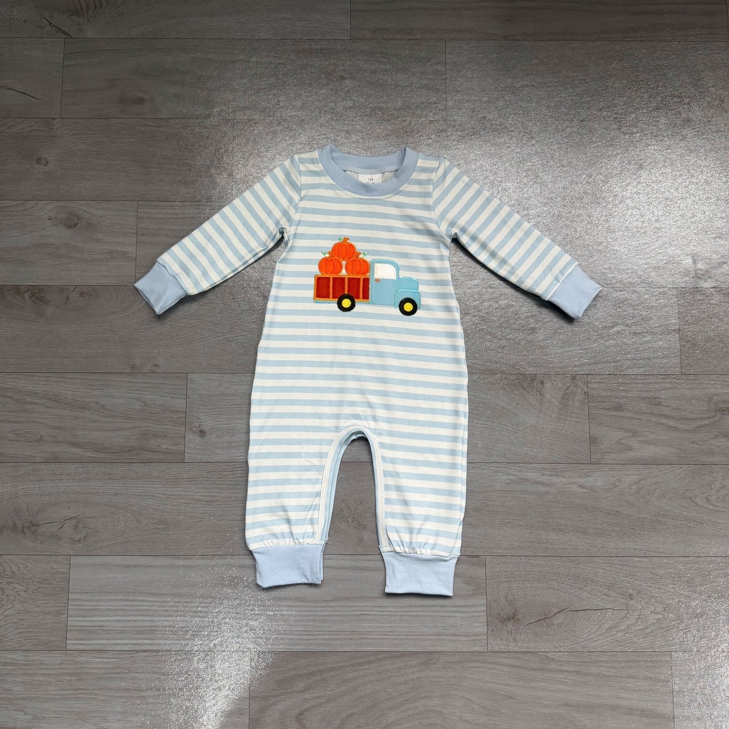 LR1023 embroidery boy romper 202607 preorder