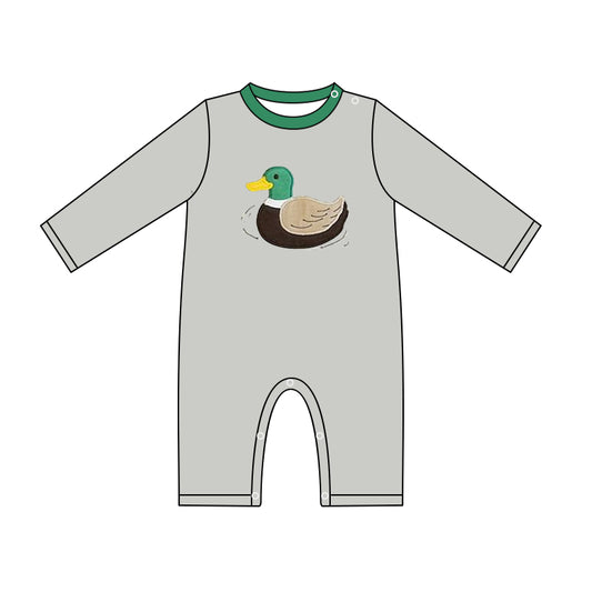 LR1027 duck boy romper 202405 preorder