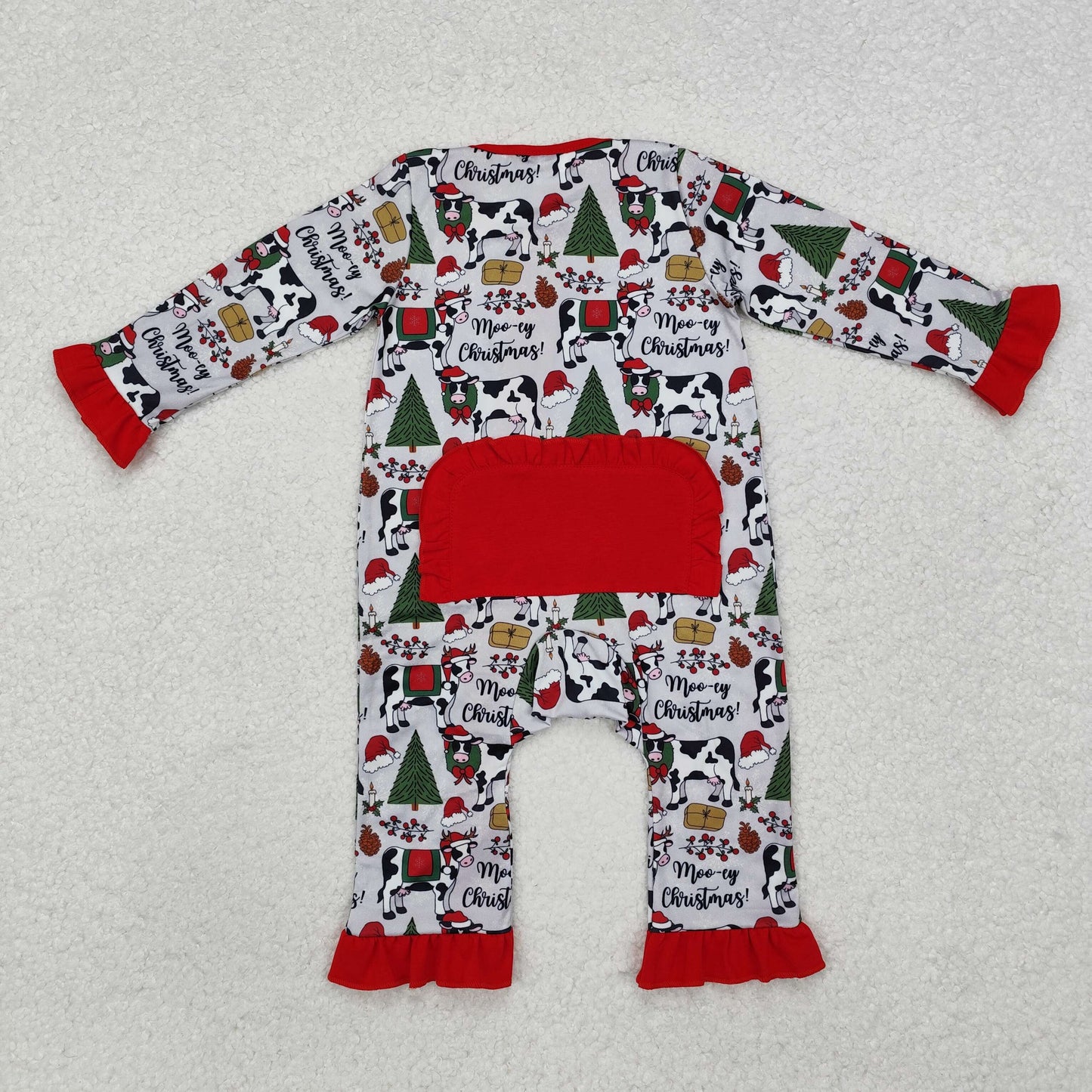 LR1074 Christmas tree girl romper 202411 RTS  sibling