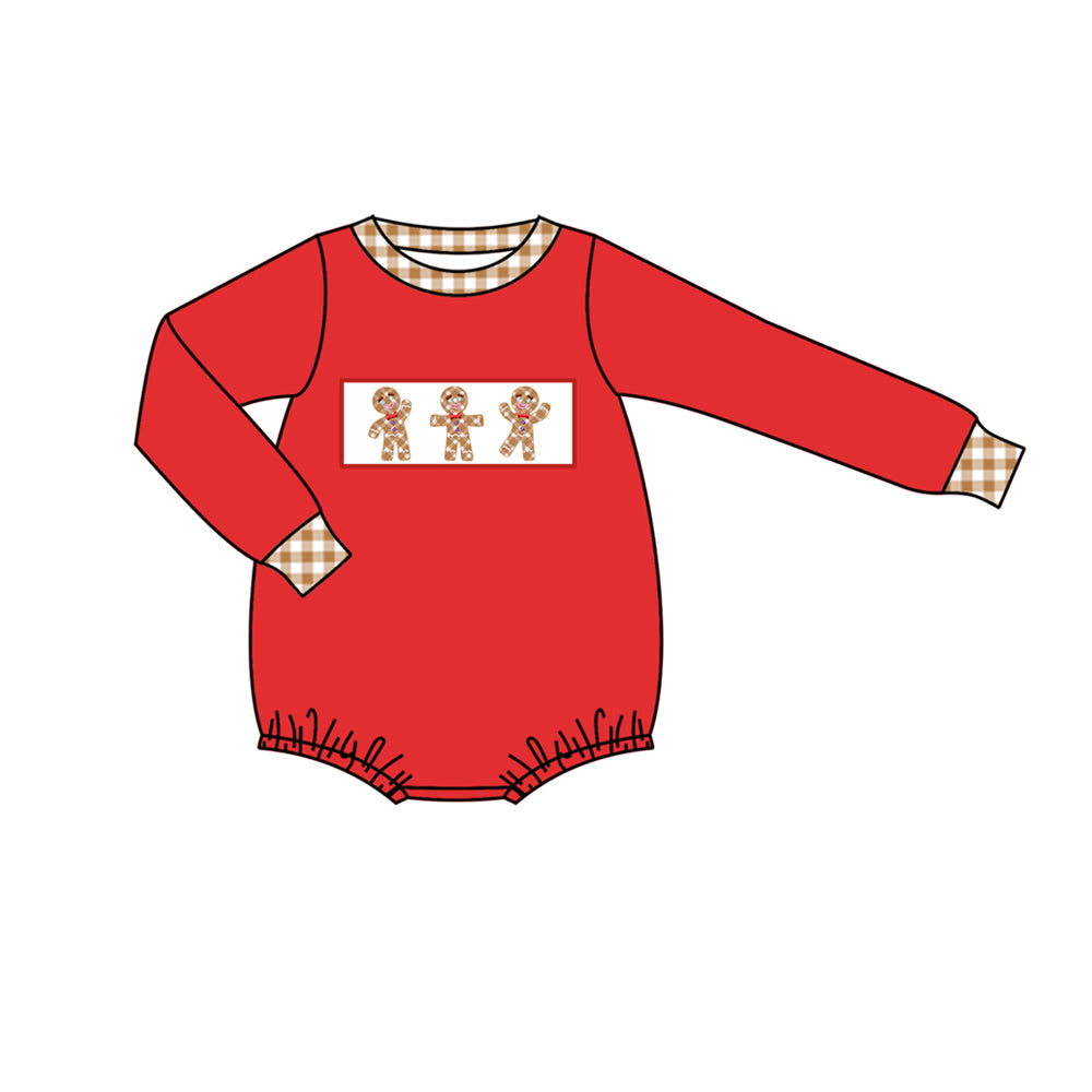 LR1157 Christmas santa girl romper 202405 preorder sibling