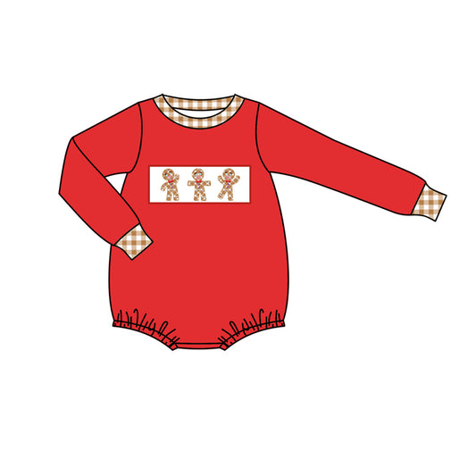 LR1157 Christmas santa girl romper 202405 preorder sibling