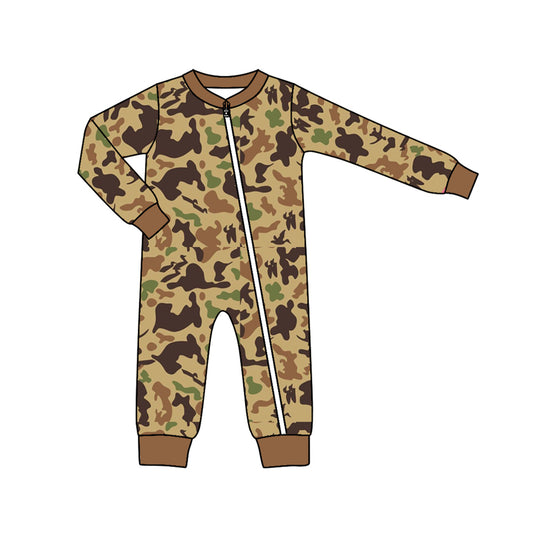 LR1205 camo boy romper 202406 preorder sibling