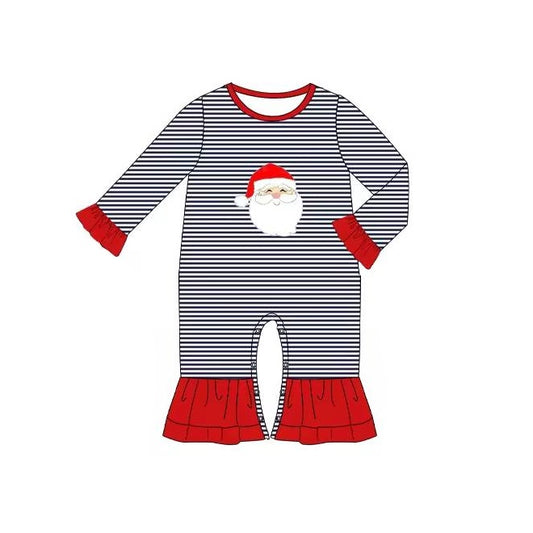 LR1215 Christmas girl romper 202406 preorder sibling