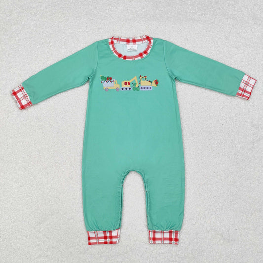 LR1235 Christmas girl romper 202409 RTS sibling