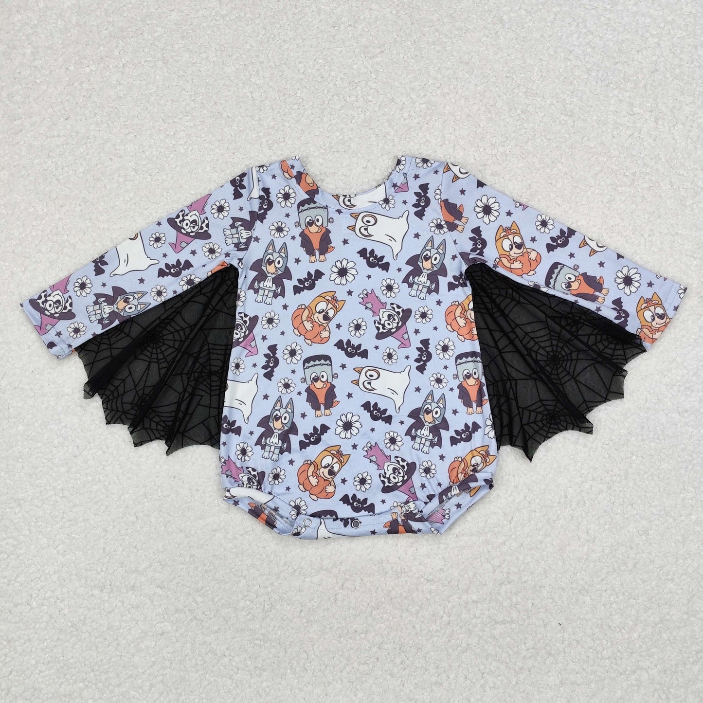 LR1341 bluey romper Halloween girl romper 202409 RTS sibling