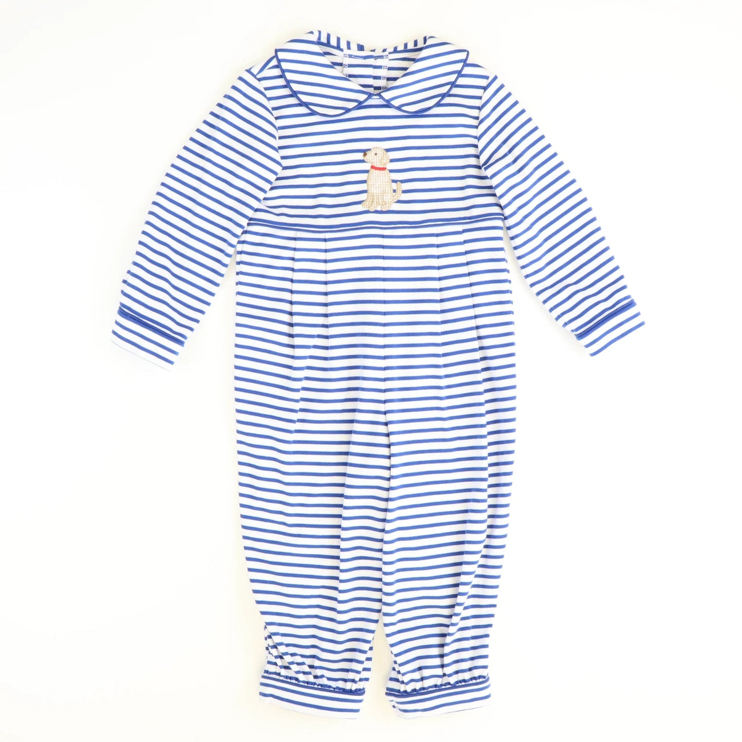 dog sibling LR1447 boy romper 202407 preorder