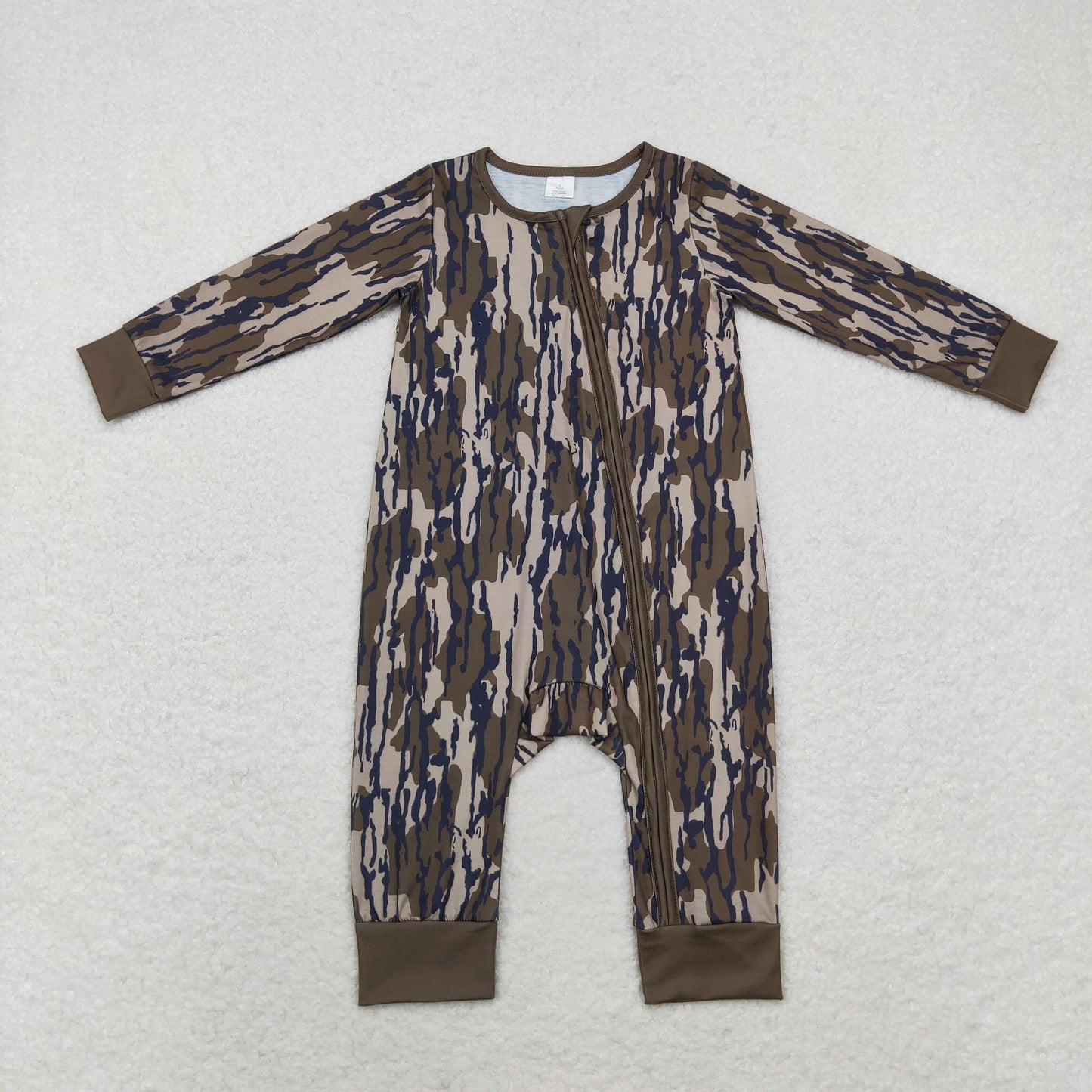 Camo sibling LR1452 boy romper 202408 RTS