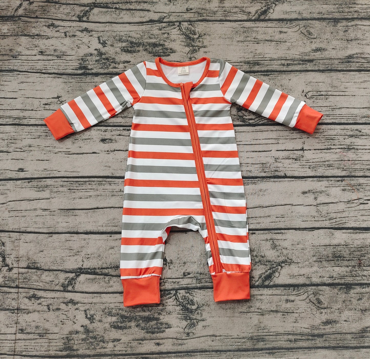 LR1732 stripe western boy romper 202411 preorder sibling