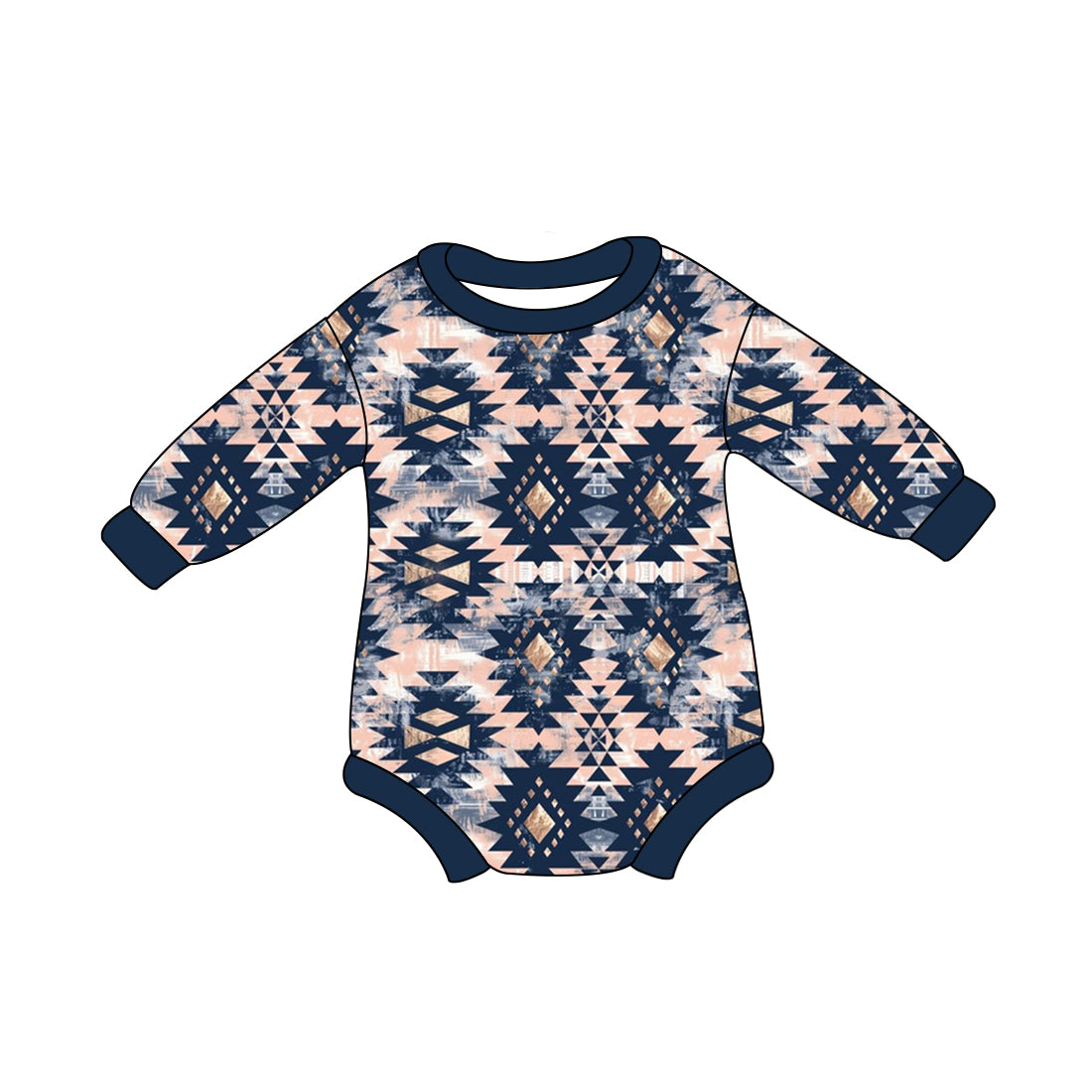 western jewel LR1845 sibling boy romper 202408 preorder