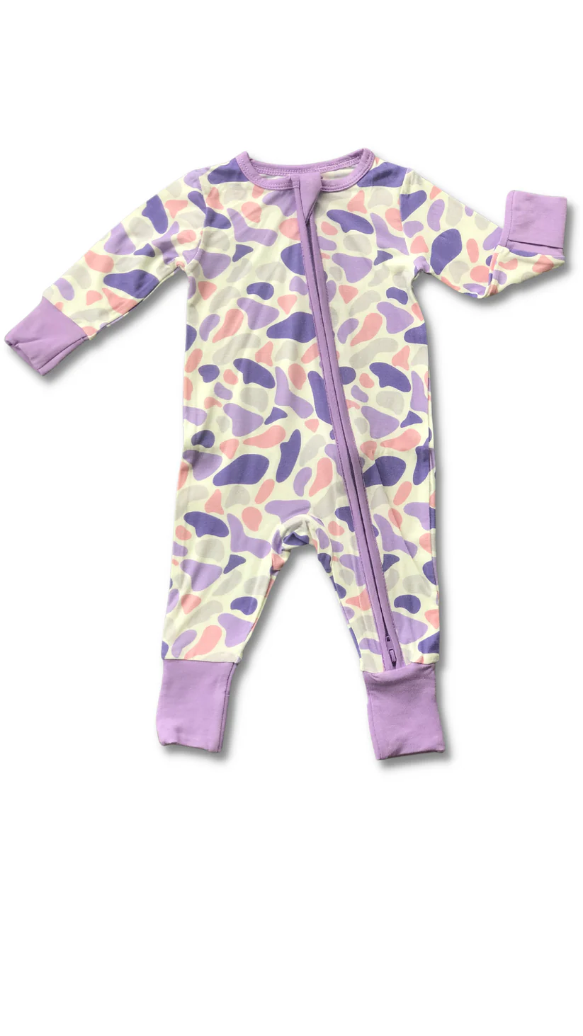 LR2099  western purple laoperd girl romper 202410 preorder sibling