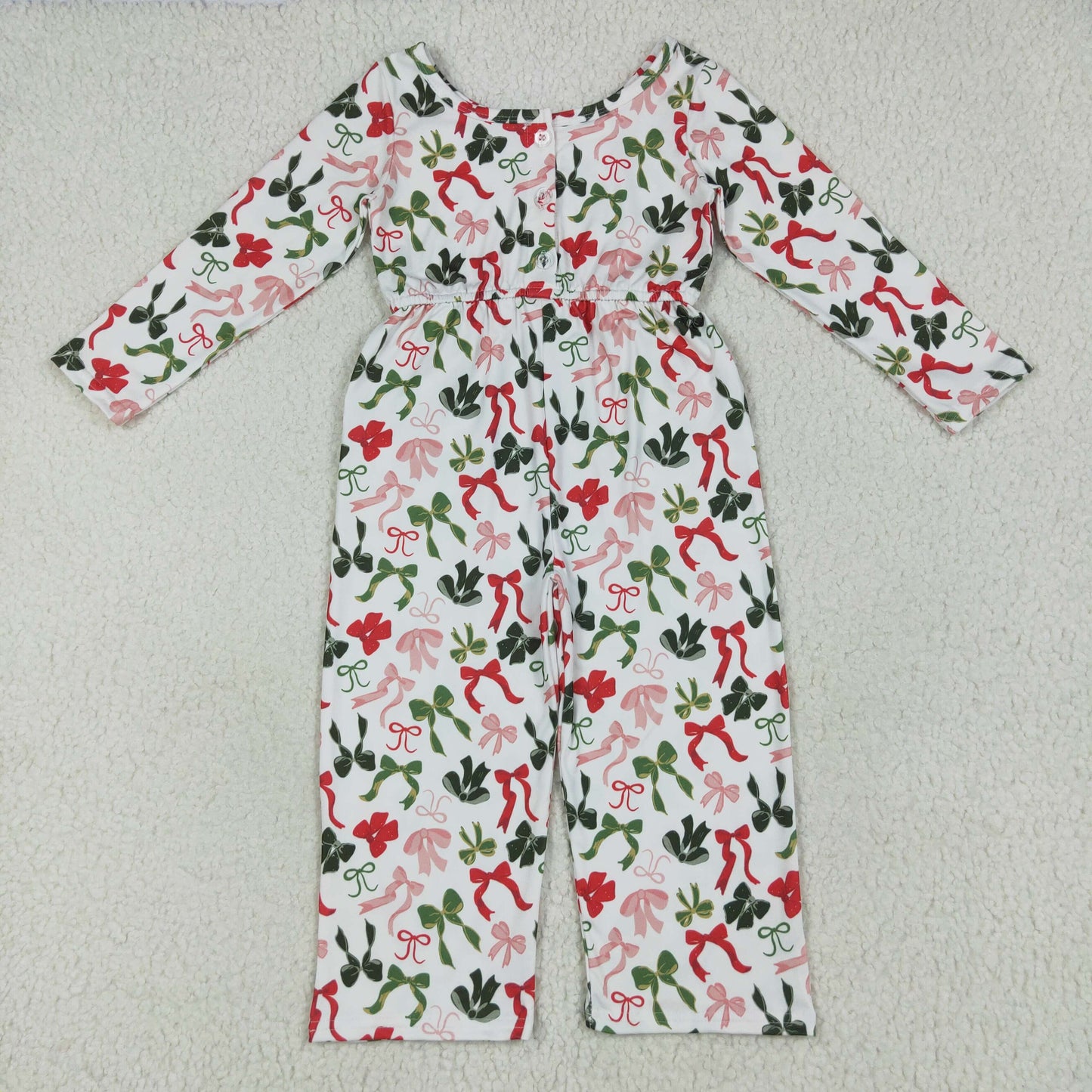 LR2192 Christmas girl jumpsuit overall 202507 RTS