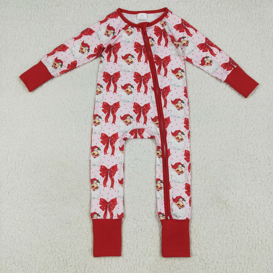 LR2223 s bow girl summer romper 202506 RTS