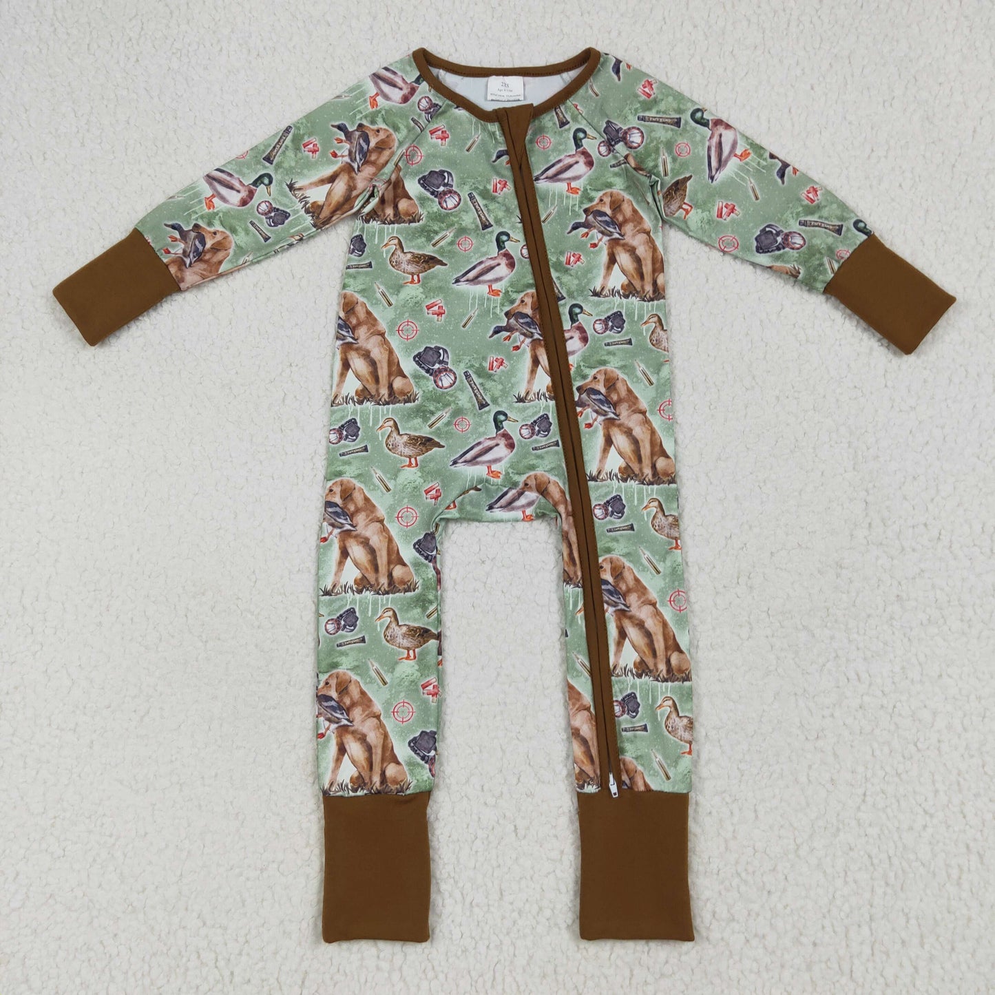 LR2234 dog duck boy summer romper 202507 RTS