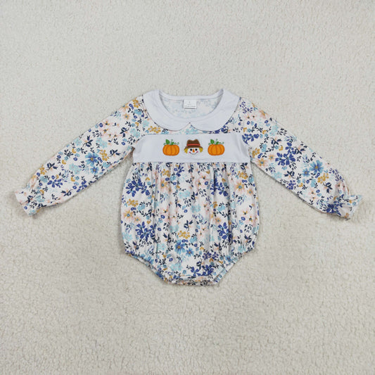 LR2246 embroidery girl summer romper 202508 RTS