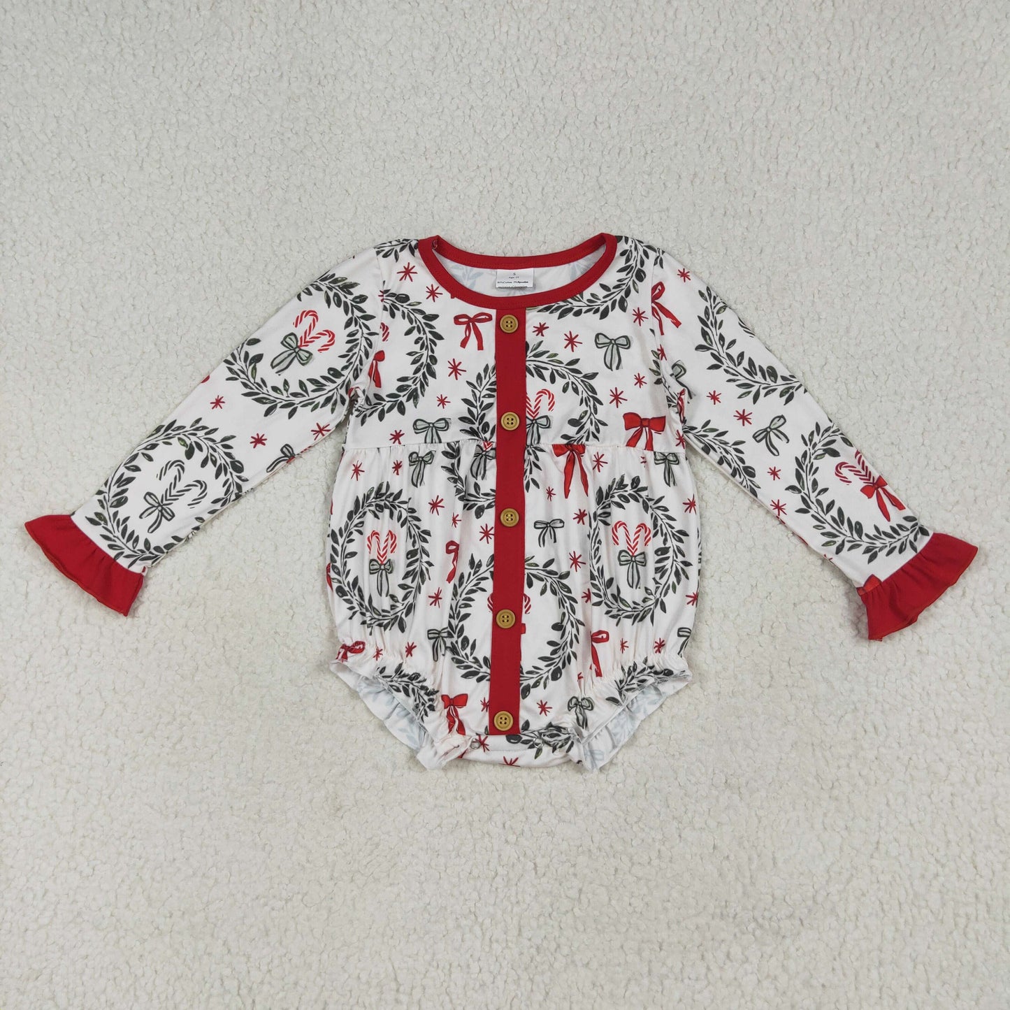 LR2252 bow girl summer romper 202507 RTS