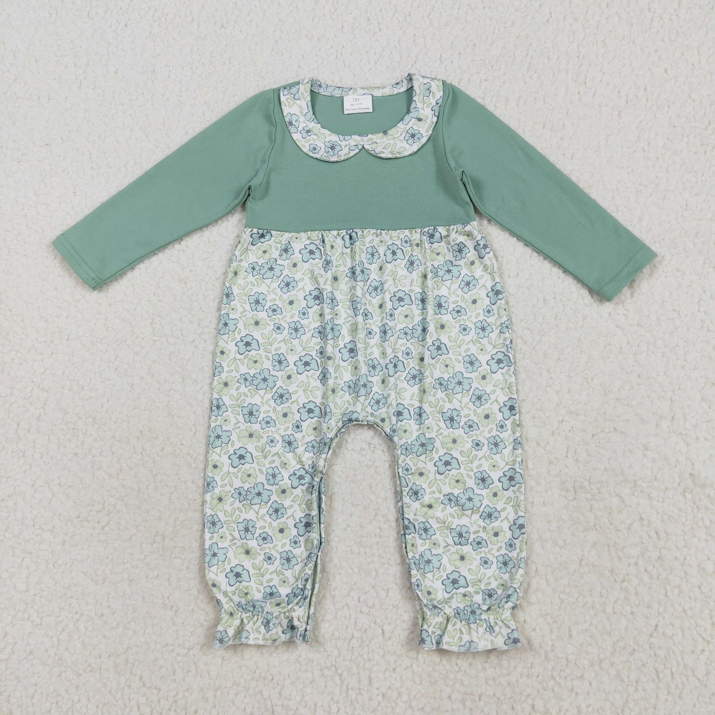 LR2258 flower girl summer romper 202507 RTS