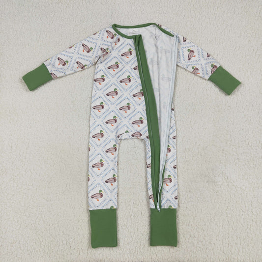LR2269 duck boy summer romper 202507 RTS