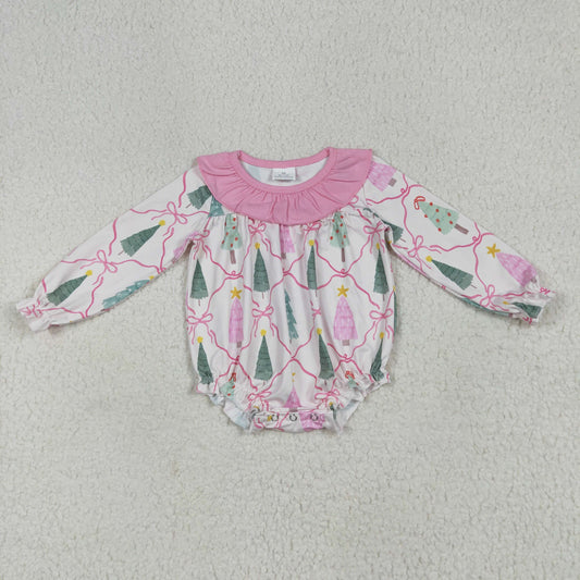 LR2275  Christmas girl summer romper 202507 RTS