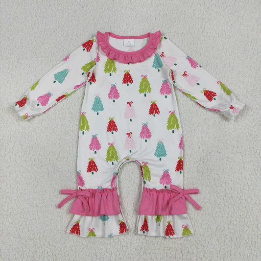 LR2280  Christmas girl summer romper 202506 preorder