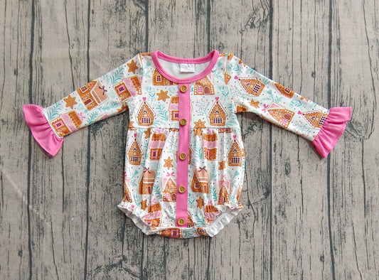LR2282 house flower girl summer romper 202506 preorder