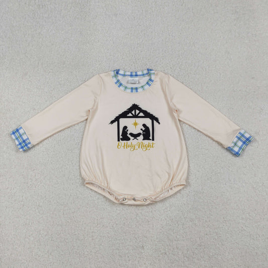 LR2292  jesus boy summer romper 202509  RTS