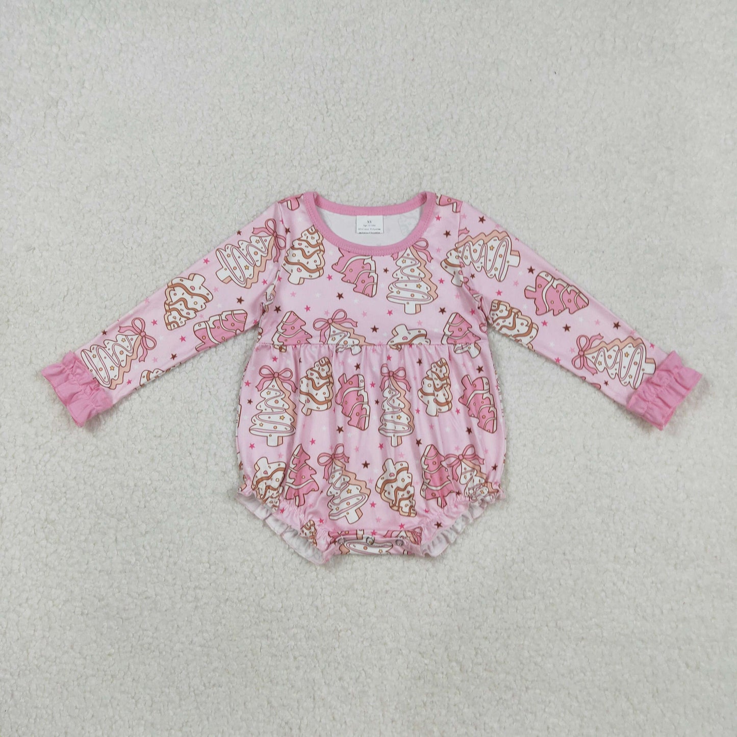 LR2301 Christmas girl summer romper 202509 RTS