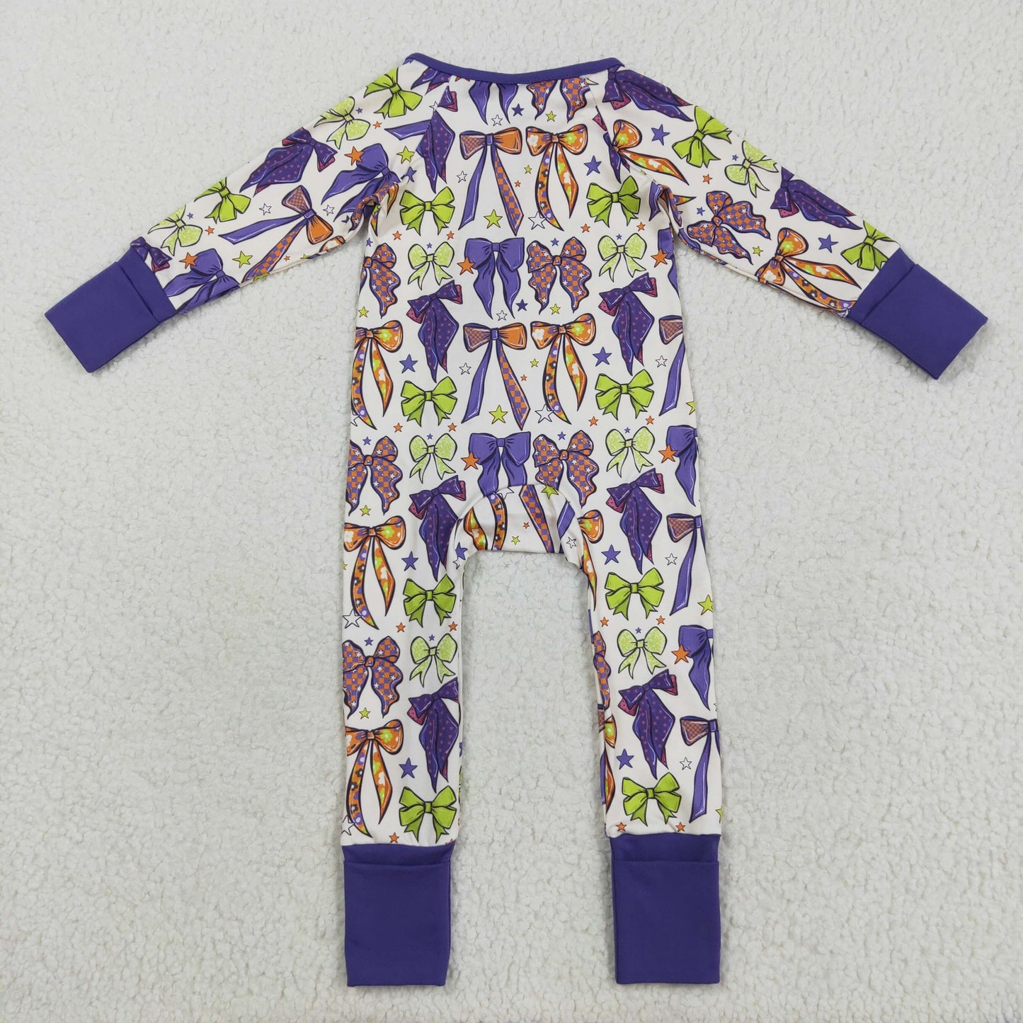LR2403 bow girl summer romper 202508 RTS