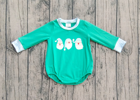 LR2412 embroidery Christmas boysummer romper 202507 preorder