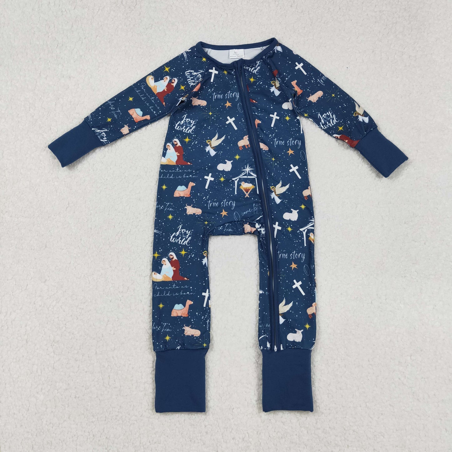 LR2504 true story God  boy  romper 202509 RTS