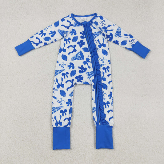 LR2511 cheer  boy summer romper 202509 RTS