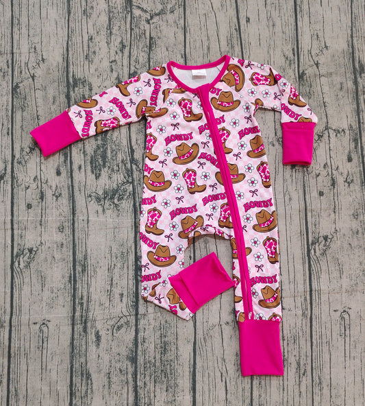LR2516 howdy girl summer romper 202509 RTS