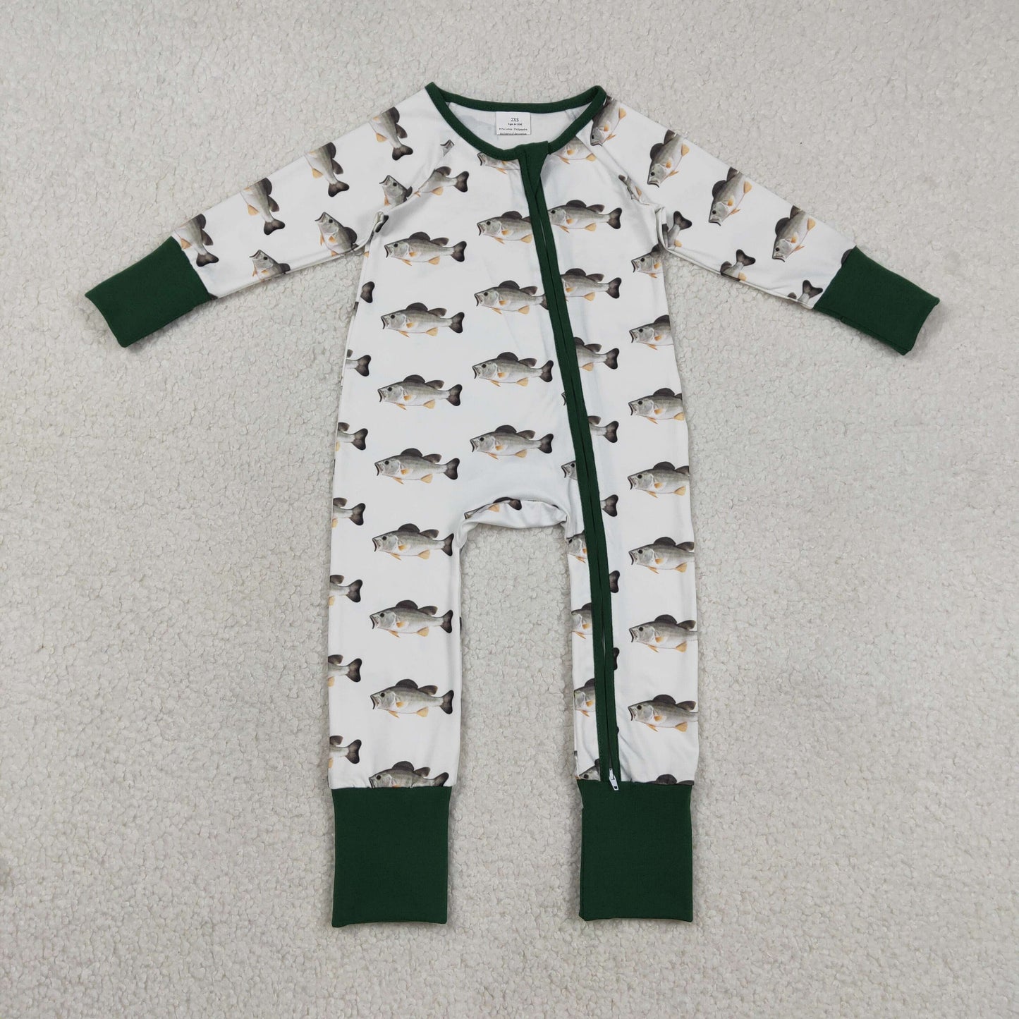 LR2531 fish boy summer romper 202603 RTS