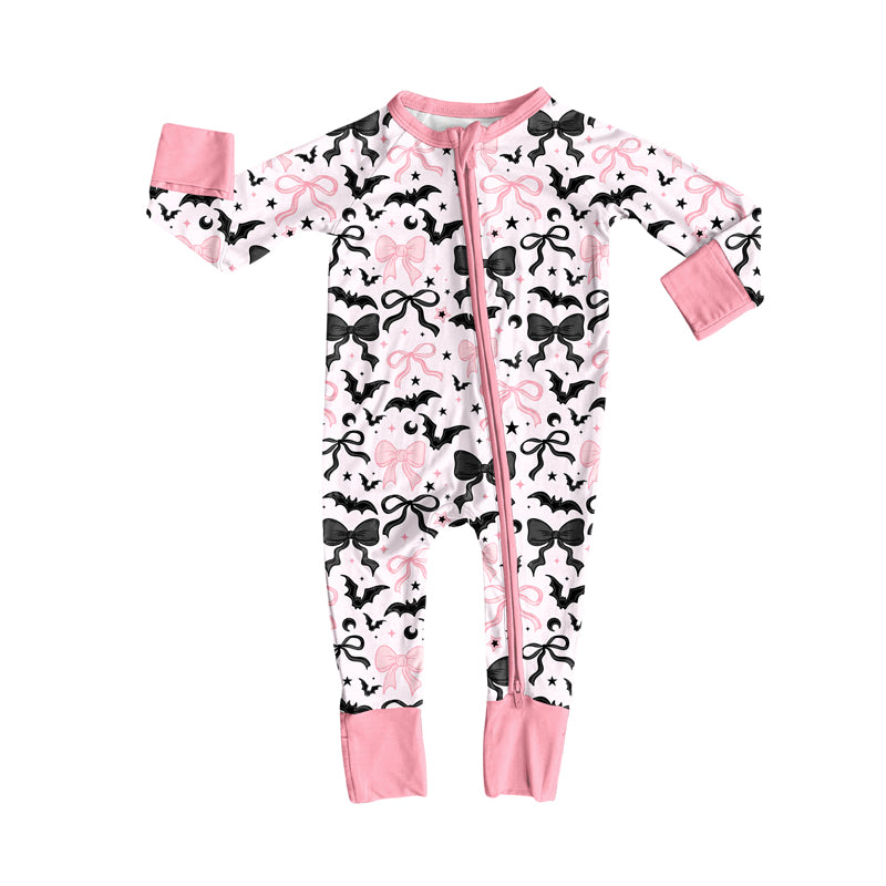 LR2536 Halloween bat boy summer romper 202508 preorder
