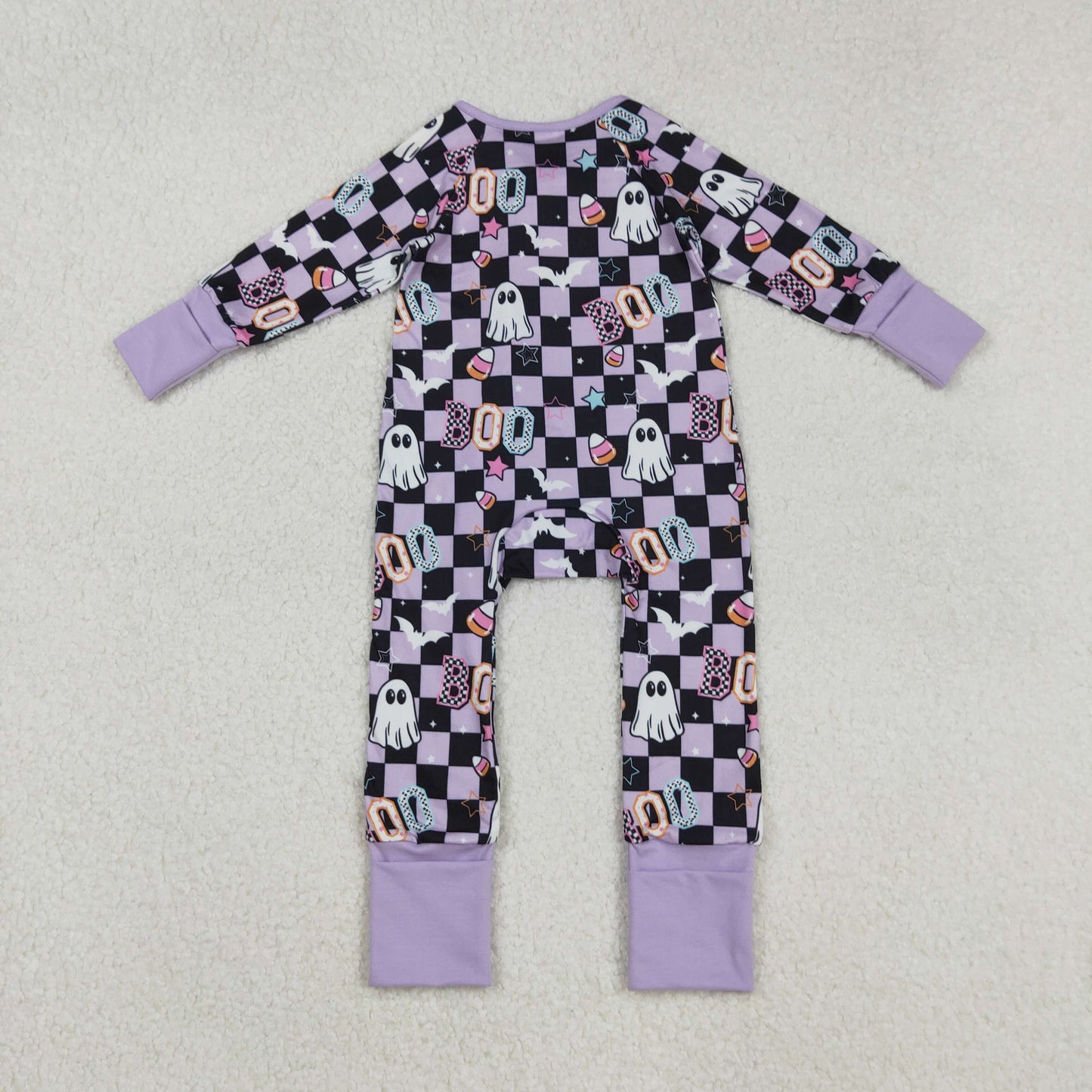 LR2541 Boo candy Halloween girl romper 202509 rts