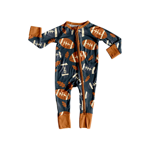 LR2543  football girl summer romper 202508 preorder