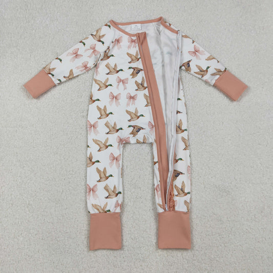 LR2545 duck boy summer romper 202509 RTS