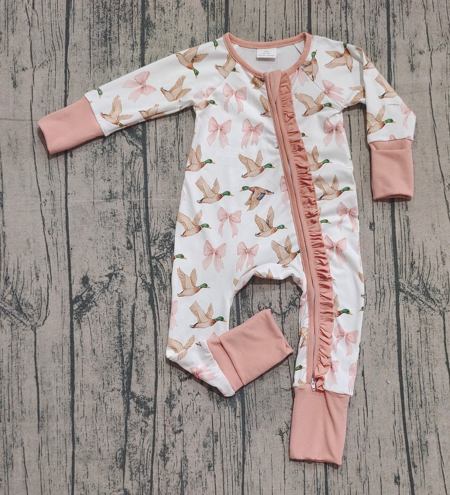 LR2545 duck boy summer romper 202509 preorder