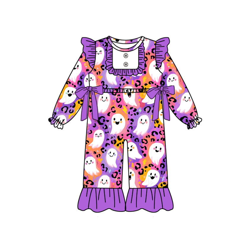 LR2553 boo Halloween girl  summer romper 202508 preorder