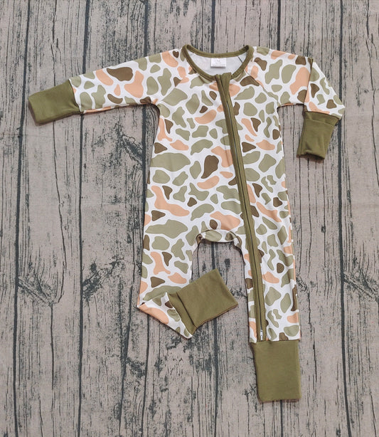 LR2578  camo boy summer romper 202508 preorder