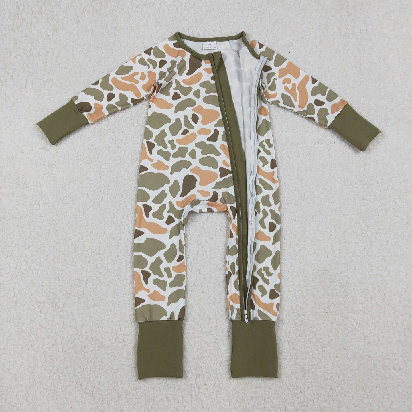 LR2578  camo boy summer romper 202509 RTS