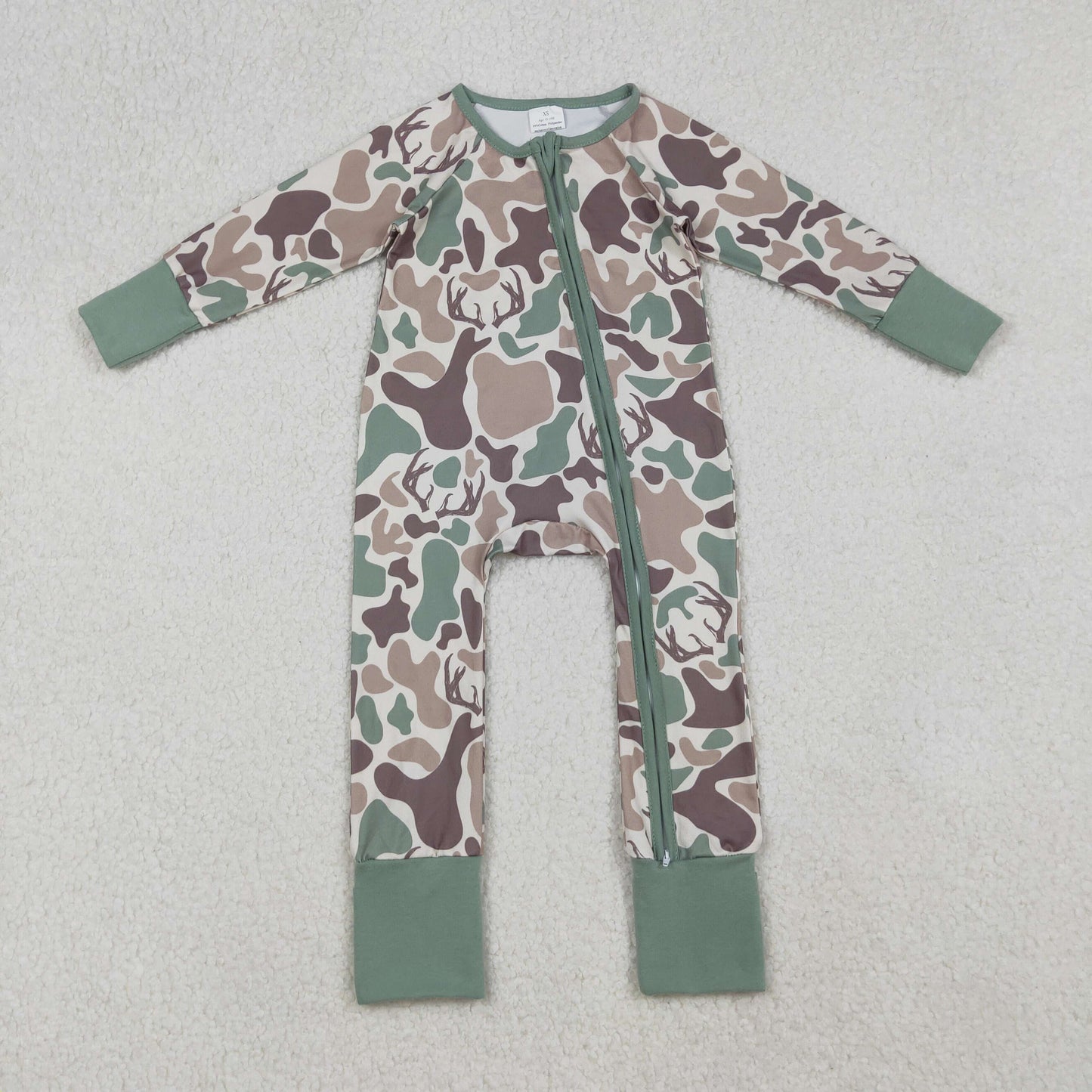 LR2582  camo boy summer romper 202509 RTS