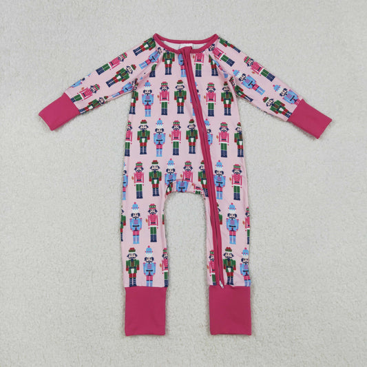 LR2598 Christmas  nutcracker girl summer romper 202508 preorder