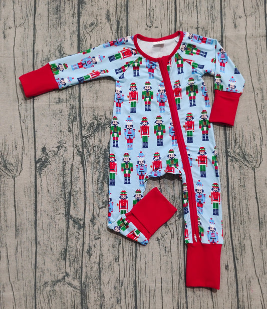 LR2599 nutscracker Christmas western girl summer romper 202508 preorder