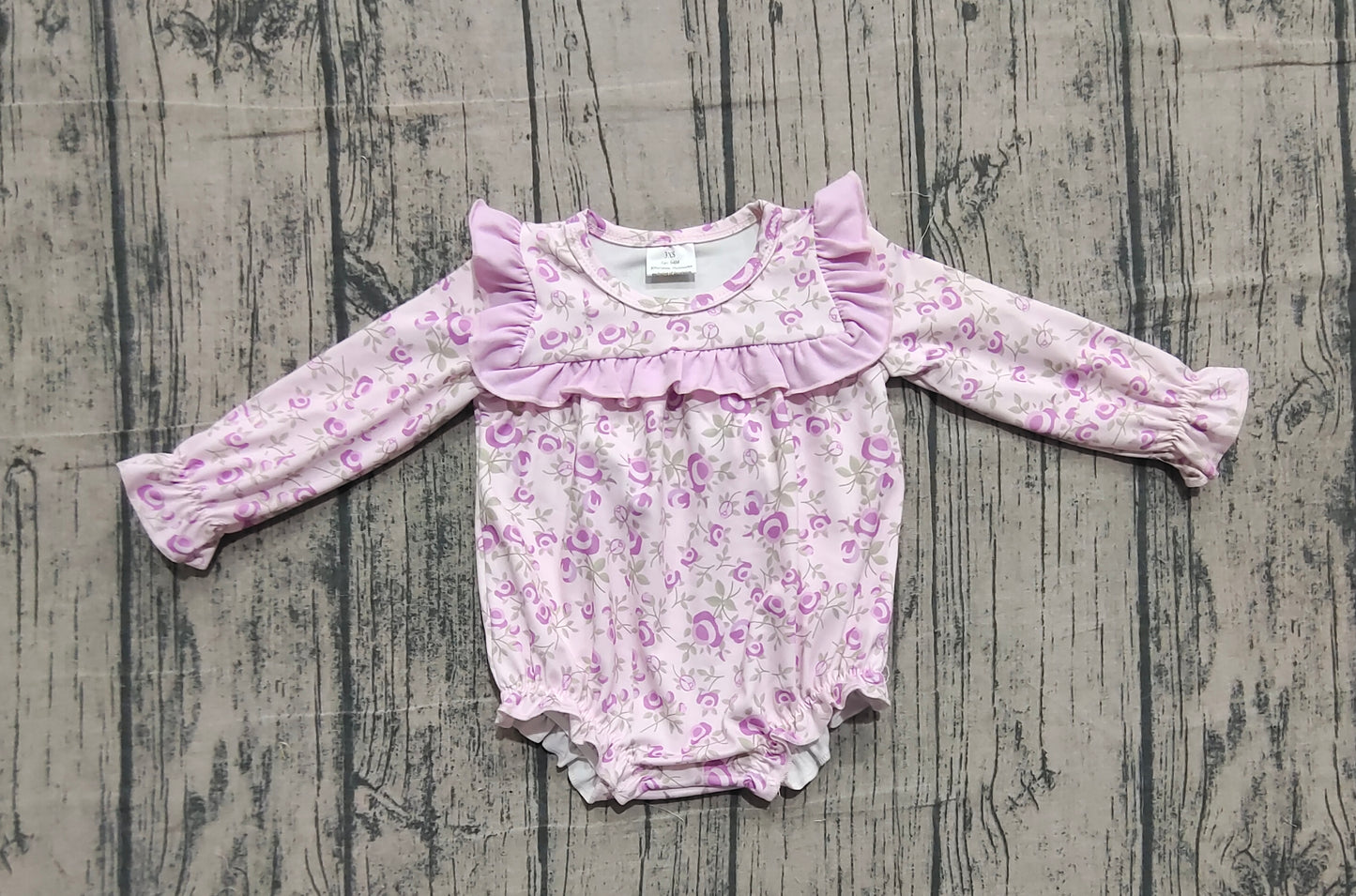 LR2624 flower western  girl  summer romper 202511 preorder