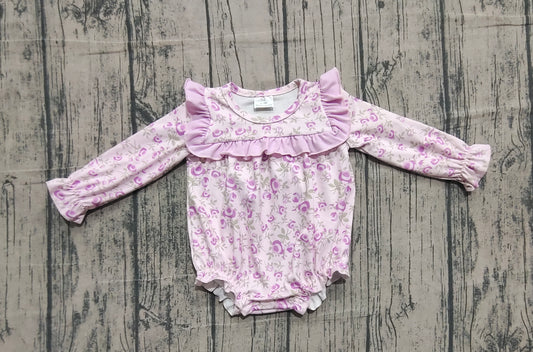LR2624 flower western  girl  summer romper 202511 preorder