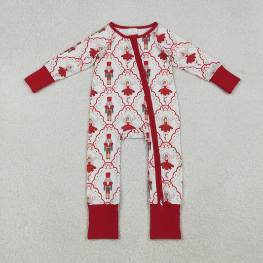 LR2633 Nutcracker boy summer romper 202509 RTS